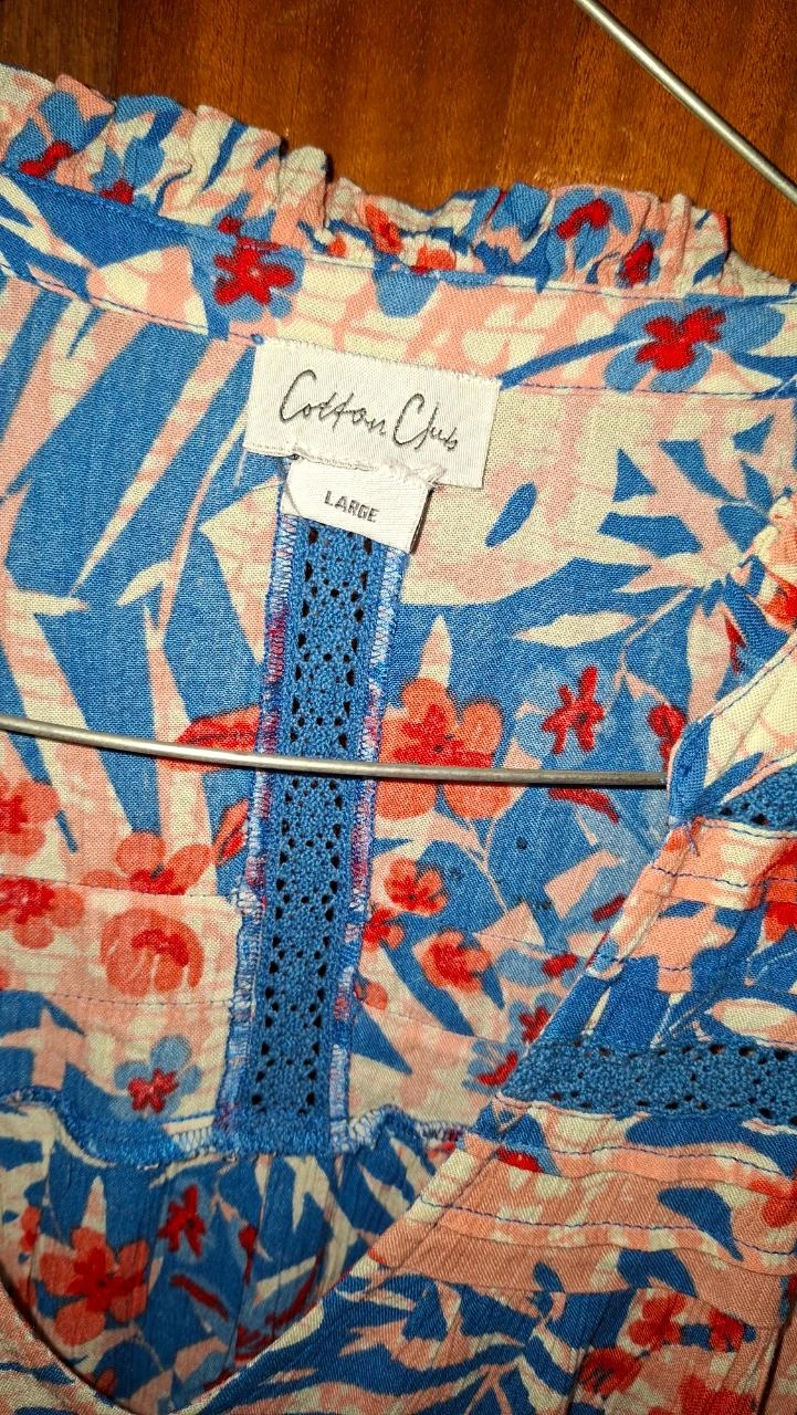 Trendy zomerse jurk – Cotton Club – maat L – photo 3